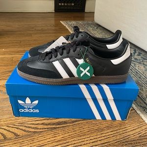 Brand-new Adidas Samba OG black white gum